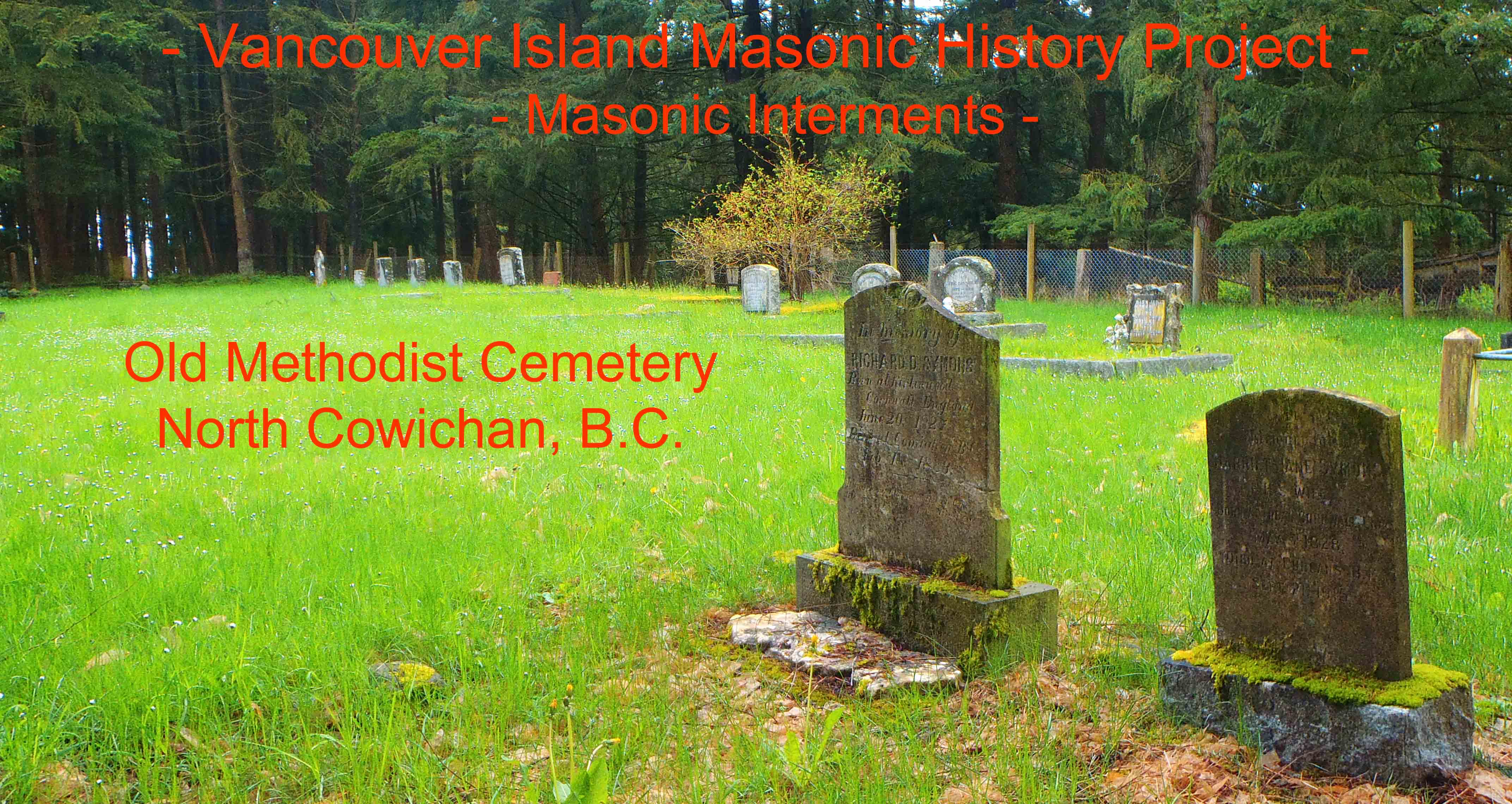 Methodist Cemetery, North Cowichan B.C.